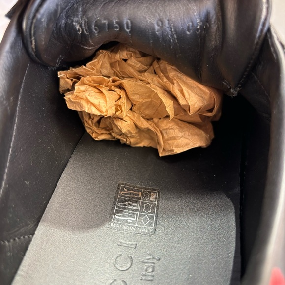 Gucci Ace Black Stripe Sneakers - Picture 9 of 9